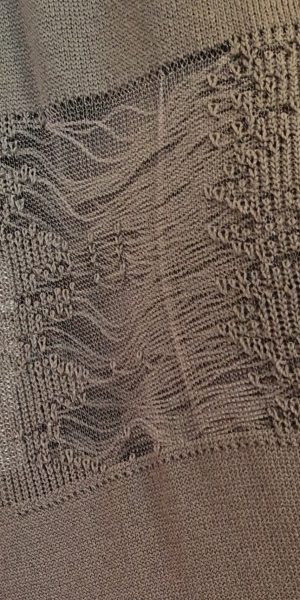 Set van Crea, collectie zomer 2020 Crea, Crea bij sjàzz, detail vestje Crea, apart vestje