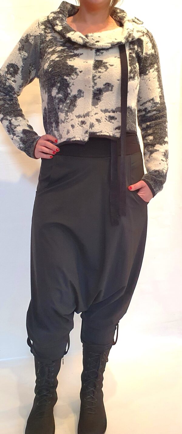 Jacquard collar trui Rimini
