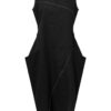 waverly dress black Wlsewhere