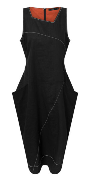 waverly dress black Wlsewhere